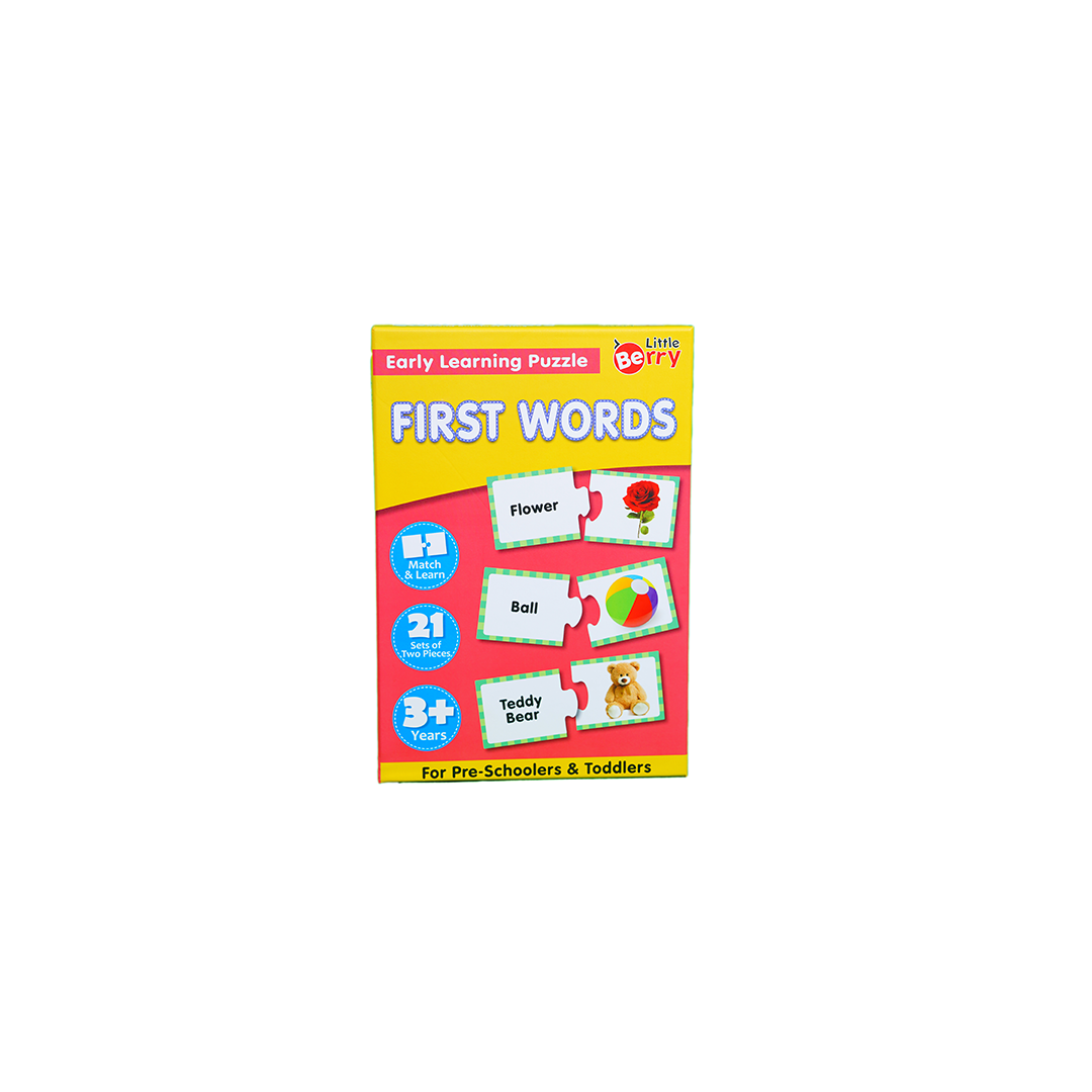 Little Berry First Words Early Learning Puzzle for Kids (3-7 Years) : Development Toys For Little Ones In India