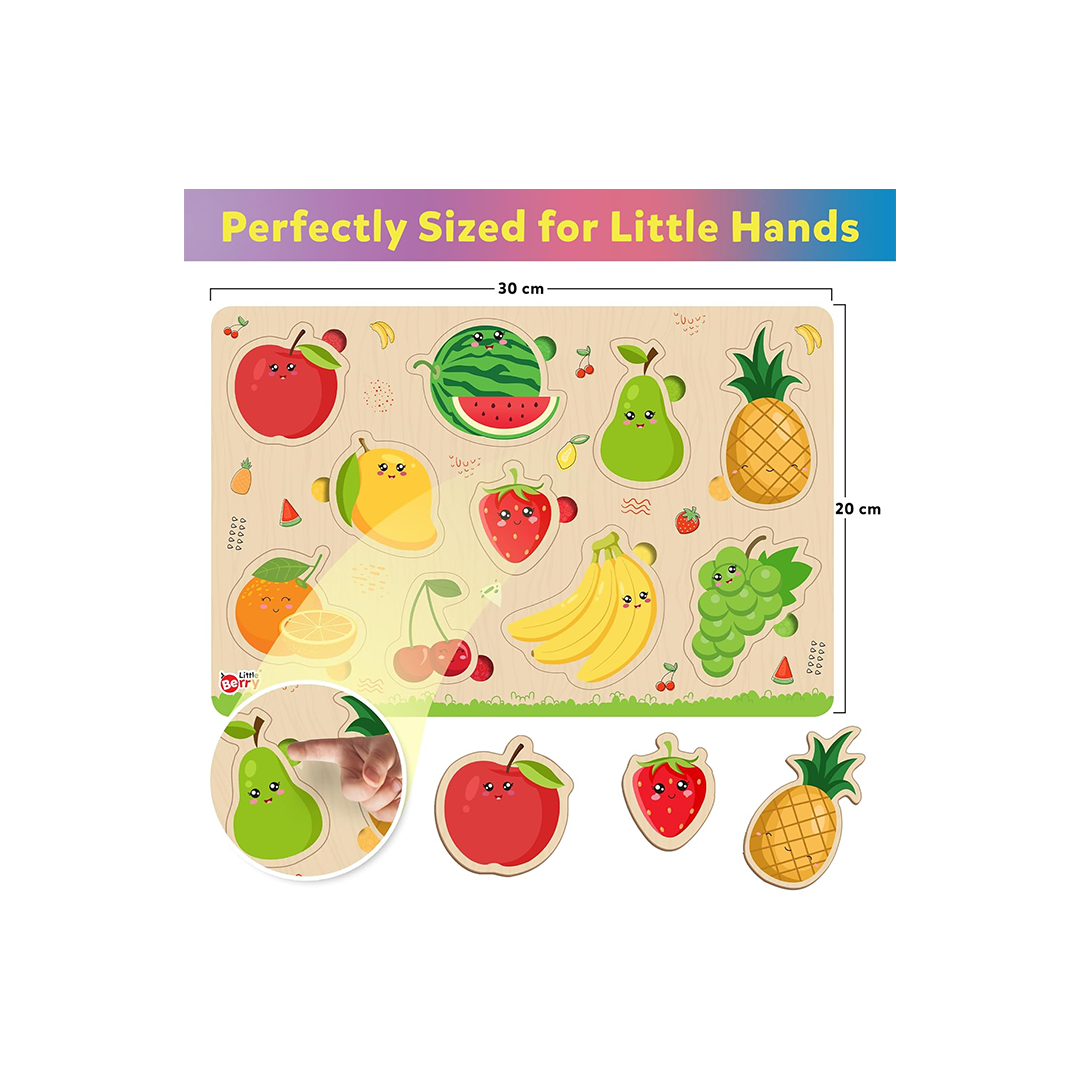 Little Berry Wooden Puzzles for Kids 