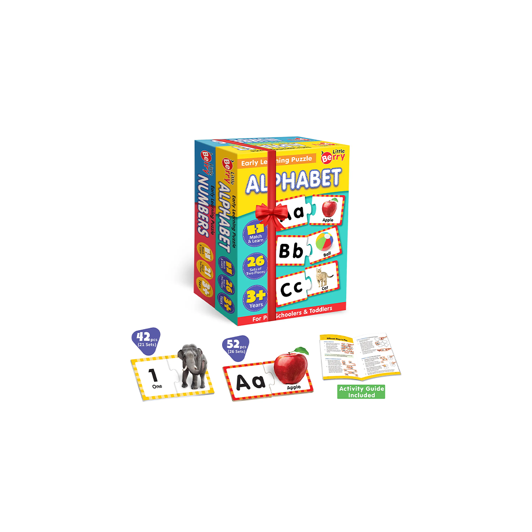 Alphabet and Number Match and Learn Jigsaw Puzzle