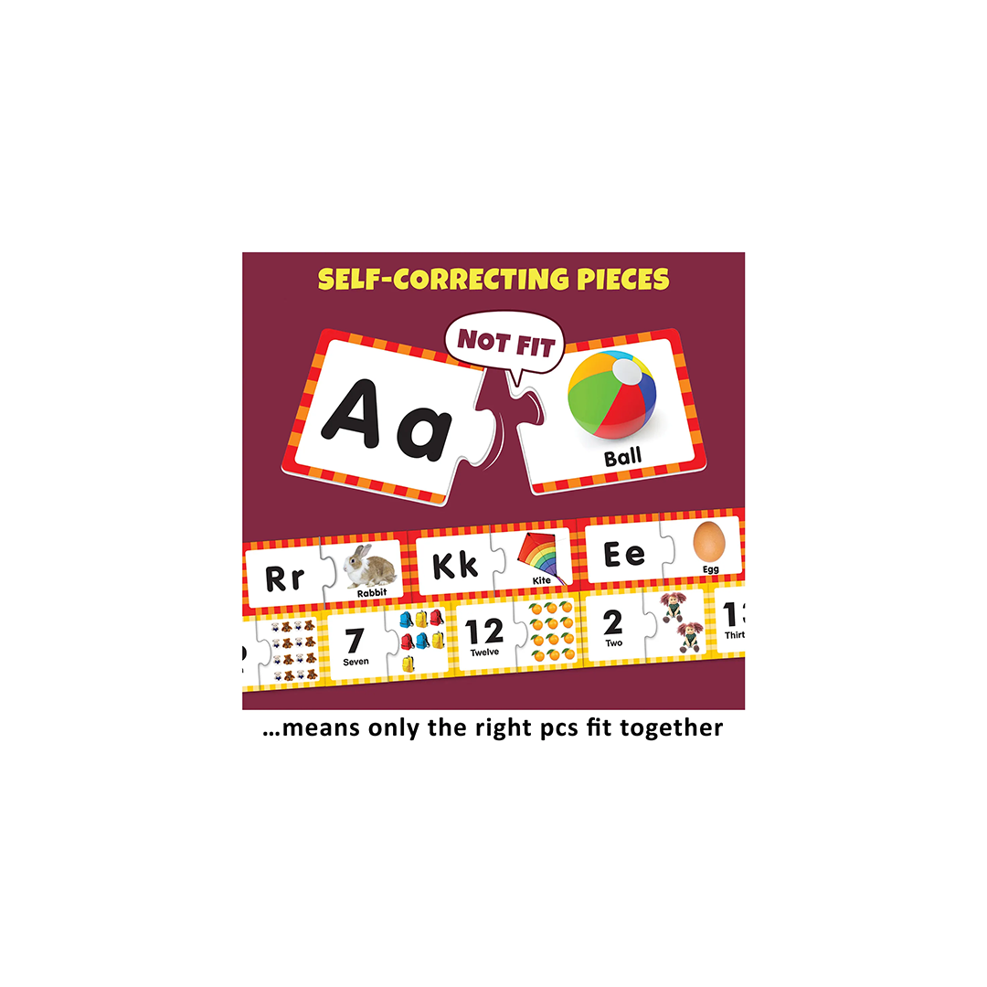 Alphabet and Number Match and Learn Jigsaw Puzzle