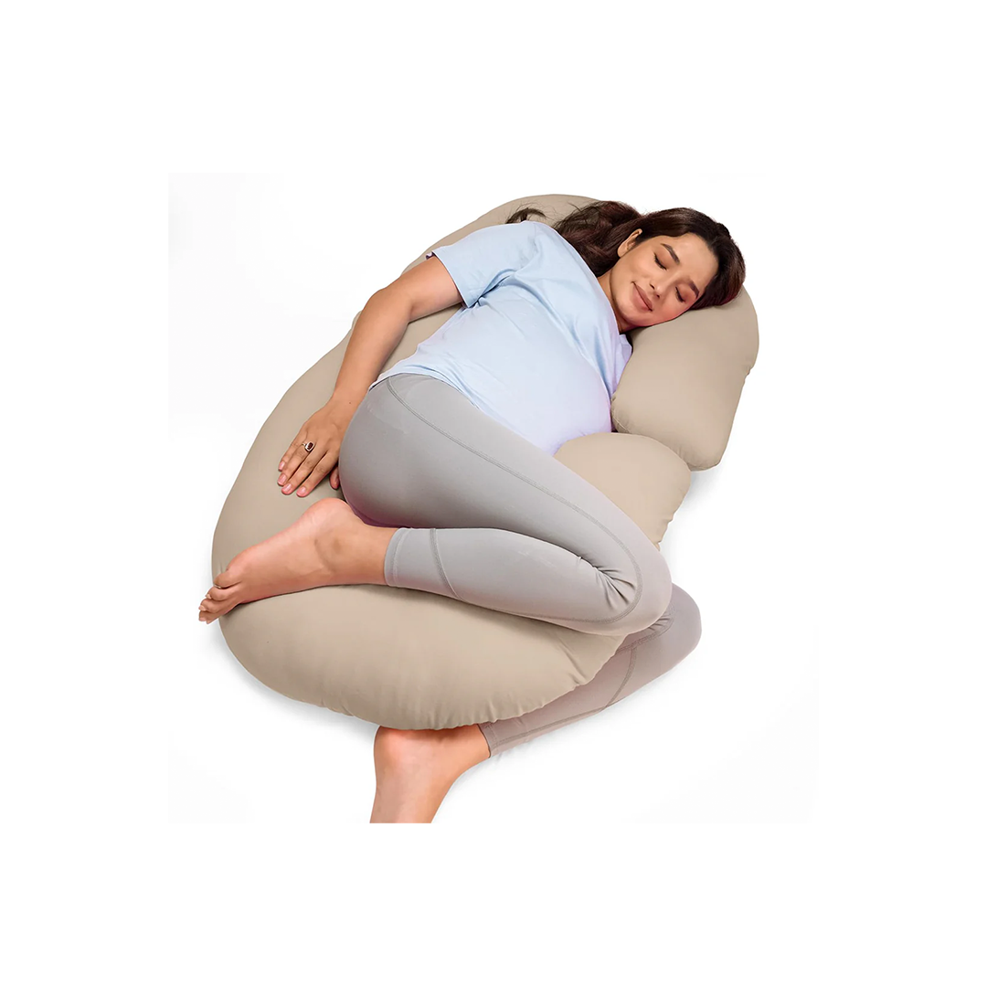 LuvLap Maternity Pillow for Pregnant Women, C-Shaped Pillow