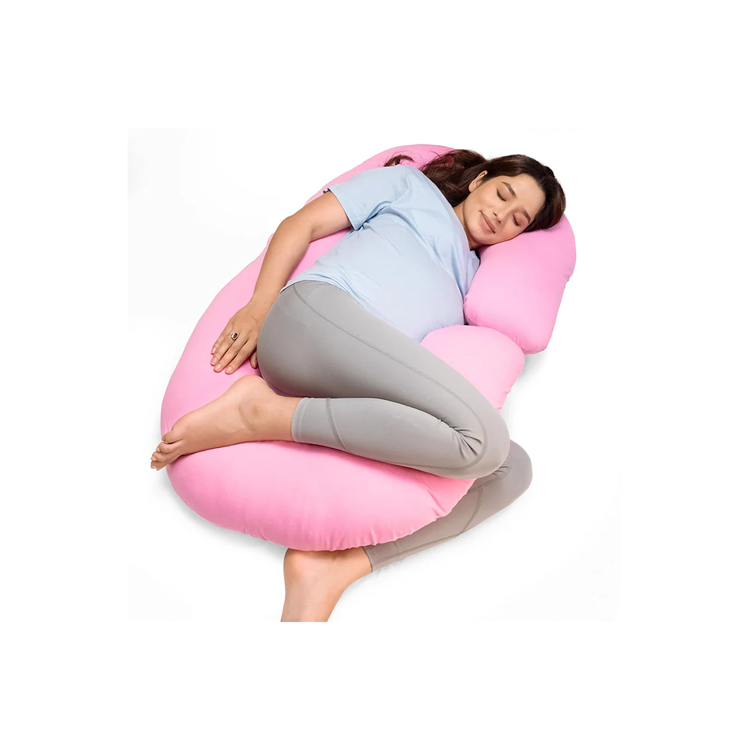 LuvLap Maternity Pillow for Pregnant Women, C-Shaped Pillow