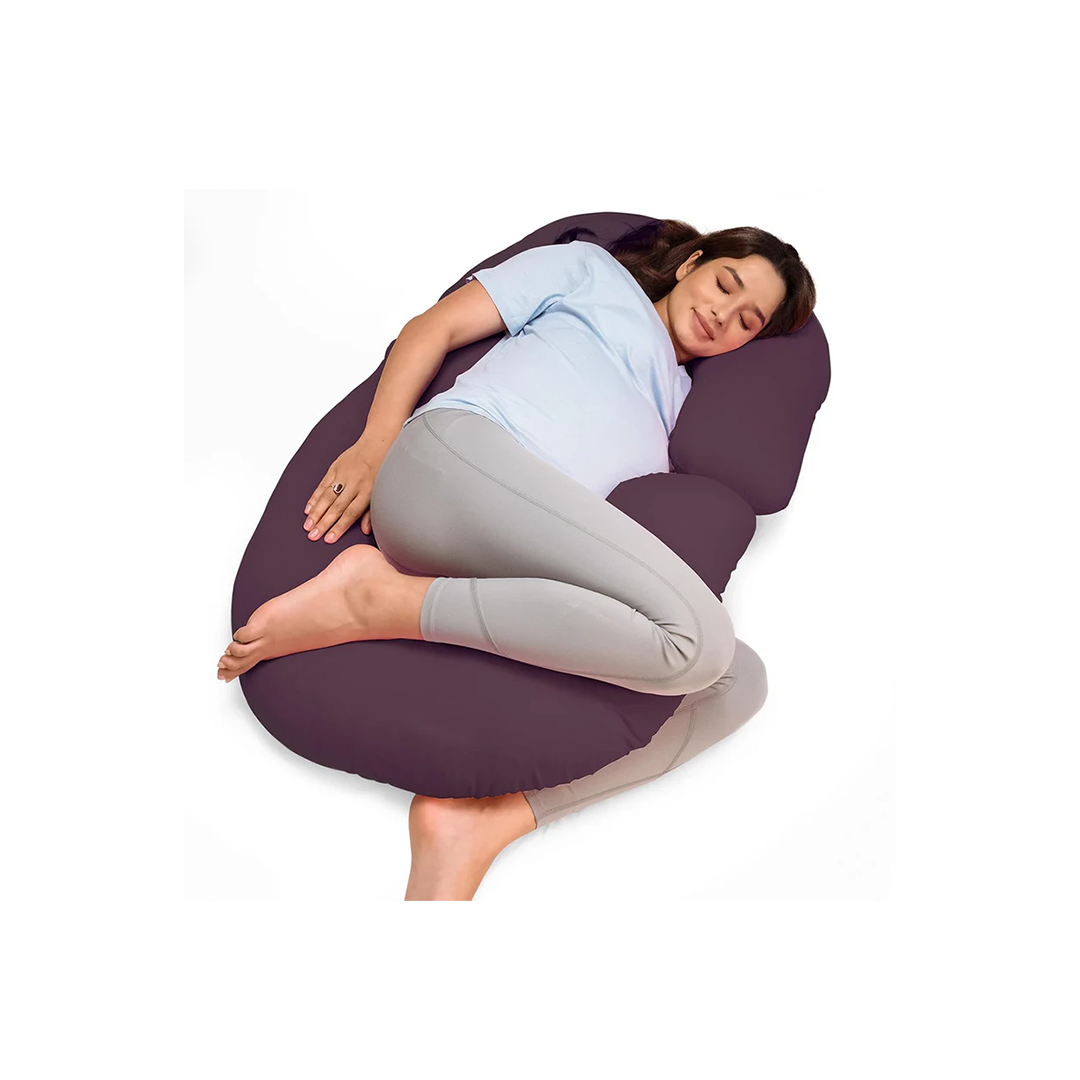 LuvLap Maternity Pillow for Pregnant Women, C-Shaped Pillow