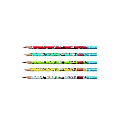 Apsara Disney Mickey Mouse Pencils With  Free Eraser & Sharpener - Set of 12