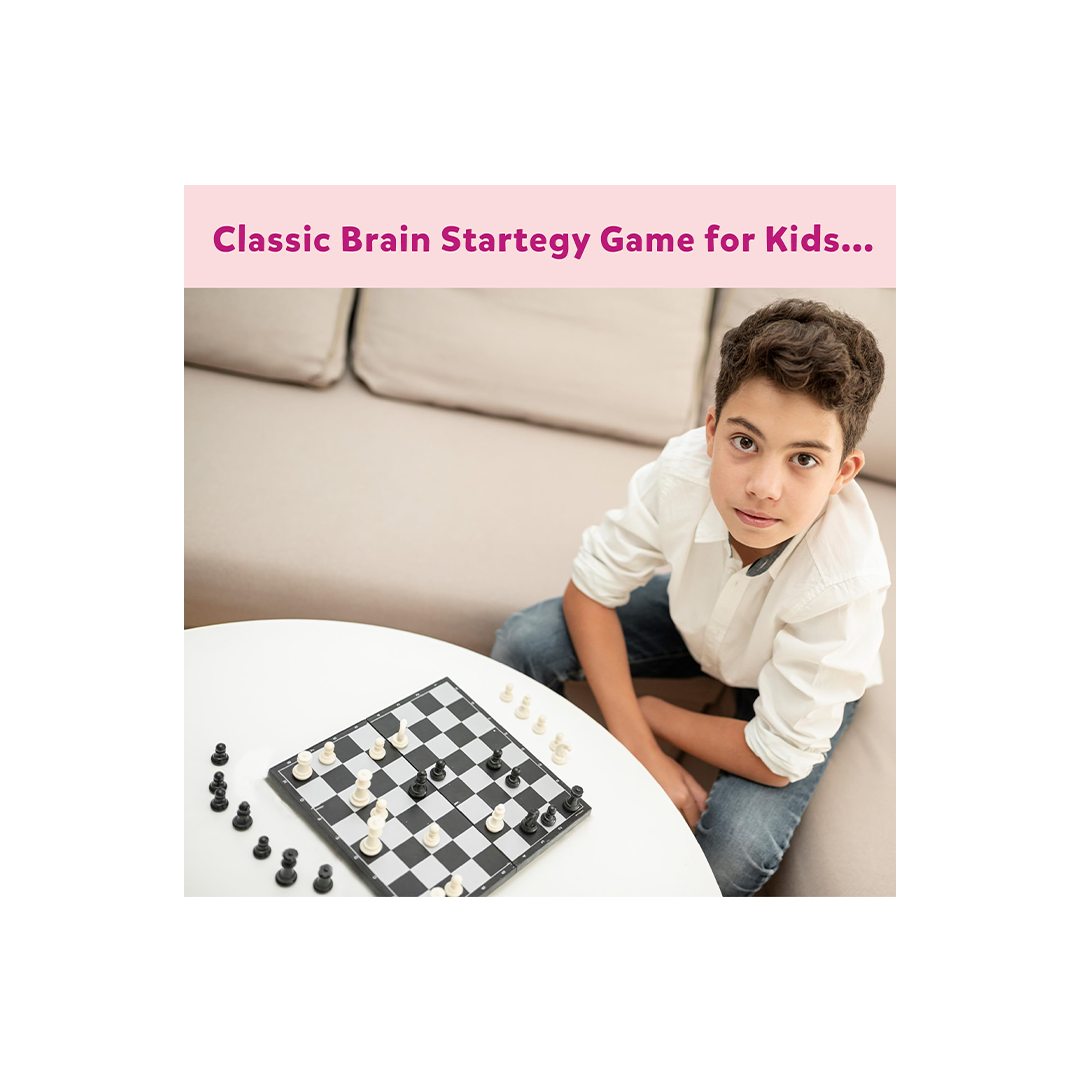 Little Berry Magnetic Chess Board Game Set for Kids & Adults - Strategy & Mind Game for Kids : Development Toy for Little Ones in India