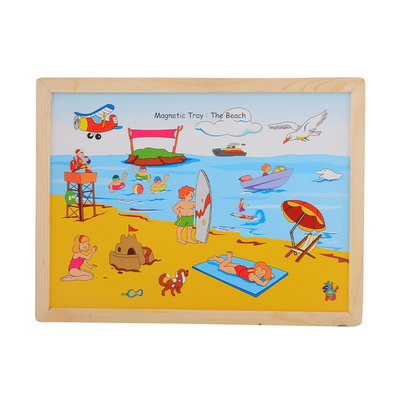 Skillofun Magnetic Twin Play Tray - The Beach