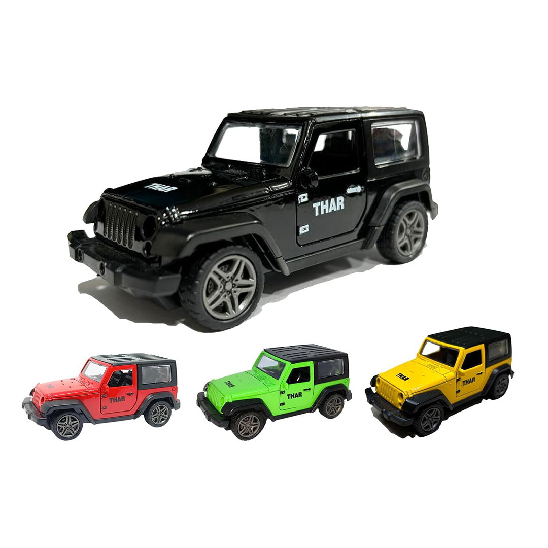 Mahindra Mini Jeep Die Cast Metal Toy