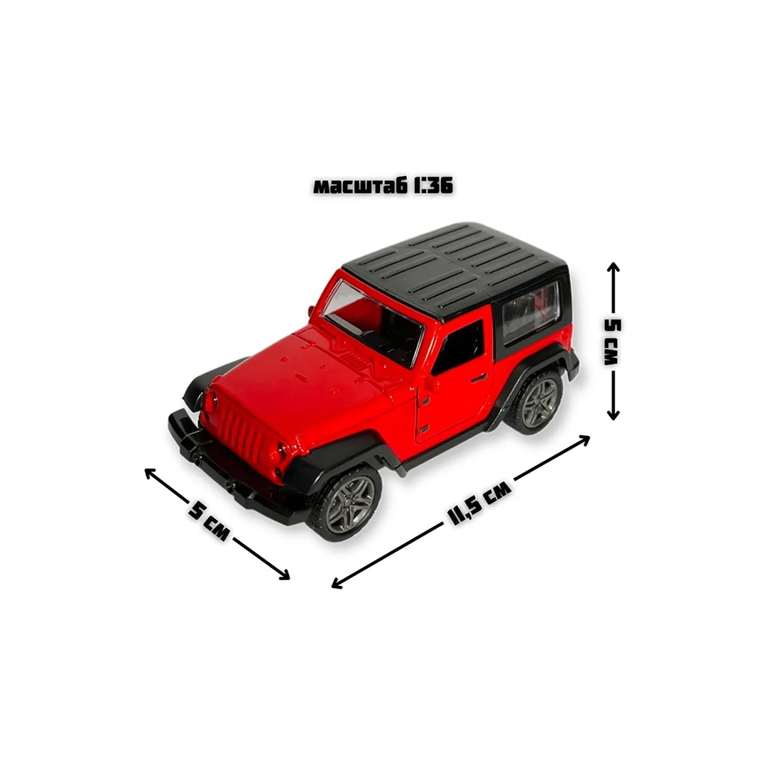 Mahindra Mini Jeep Die Cast Metal Toy