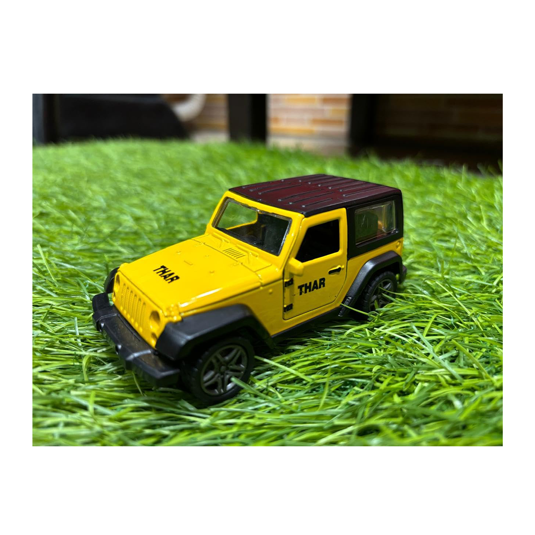 Mahindra Mini Jeep Die Cast Metal Toy