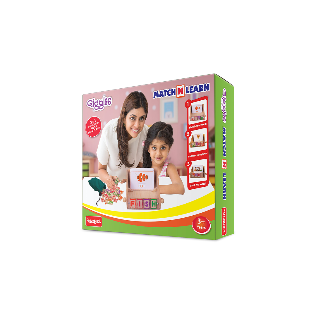 Funskool Giggles Match N Learn : Development Toy for Little Ones in India