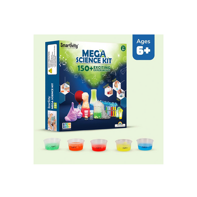 Smartivity Mega Science Kit | DIY Science Experiments( 6 Years+ ) : Developments Toys For Little Ones in India 