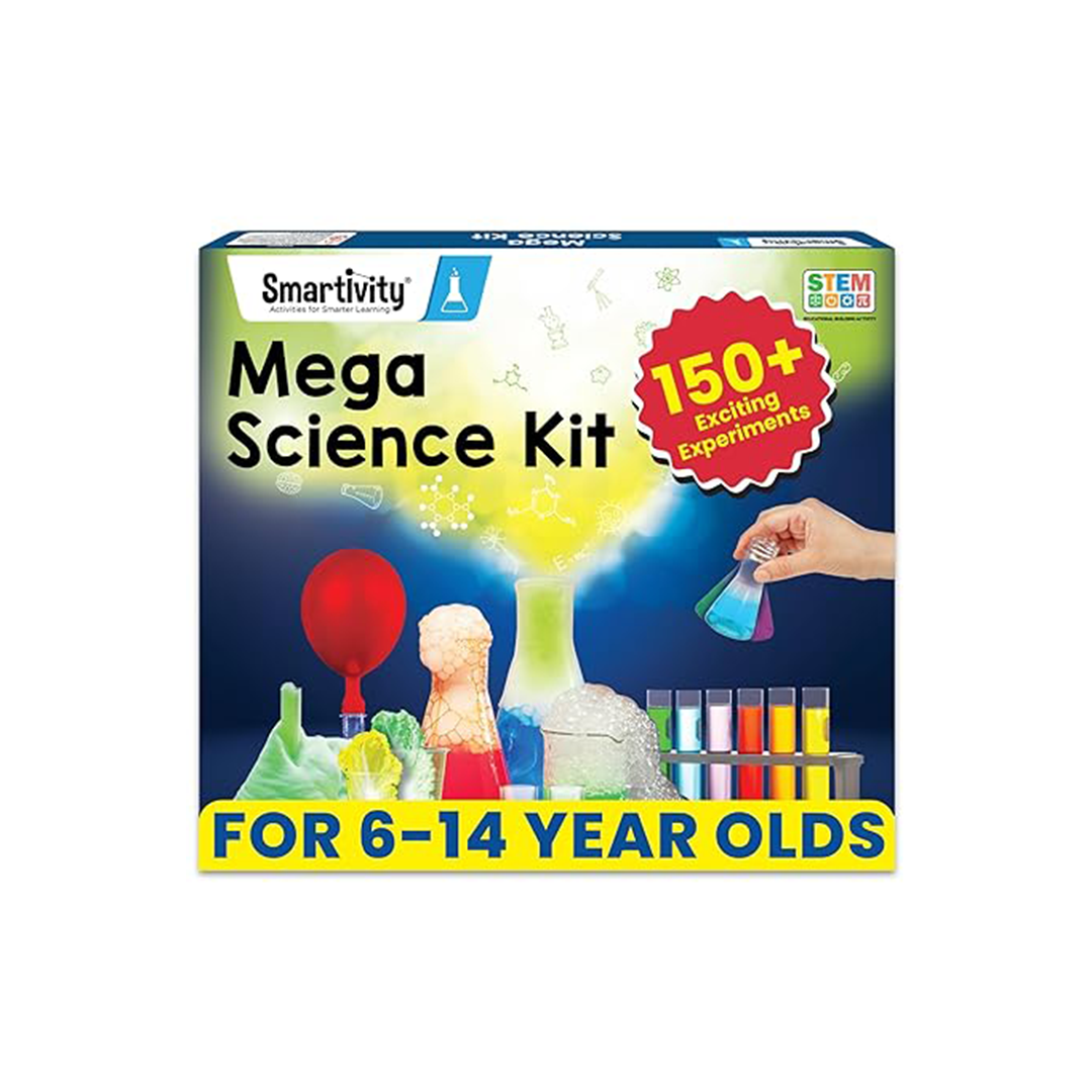 Smartivity Mega Science Kit | DIY Science Experiments( 6 Years+ ) : Developments Toys For Little Ones in India 