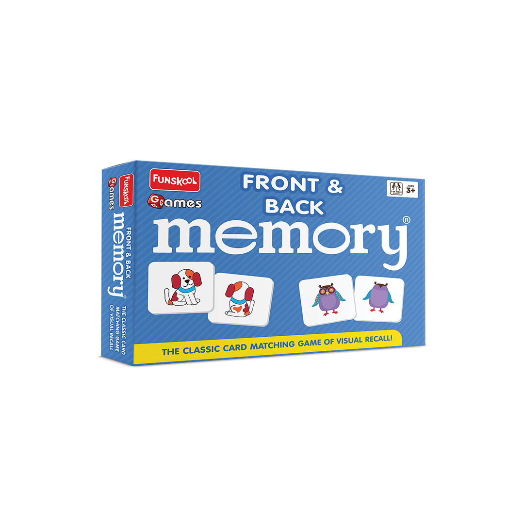 Funskool Games Memory Front & Back (3 Years+) : Development Toys For Little Ones In India