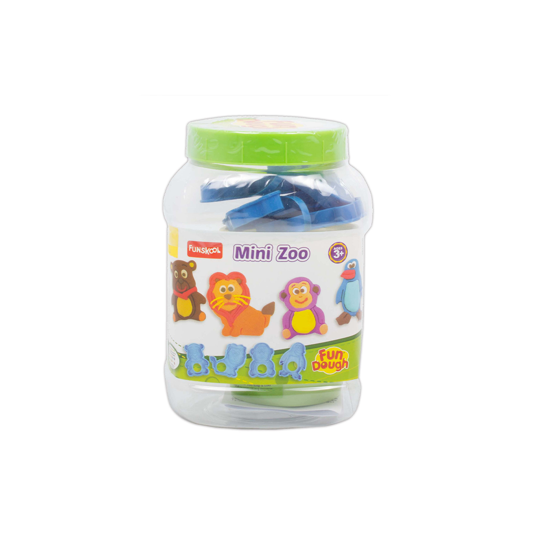 Funskool Fun Dough Mini Zoo (3 Years+) : Development Toy for Little Ones in India