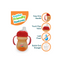 LuvLap Moby Little Spout Sipper, BPA Free For Kids (6 Months+)