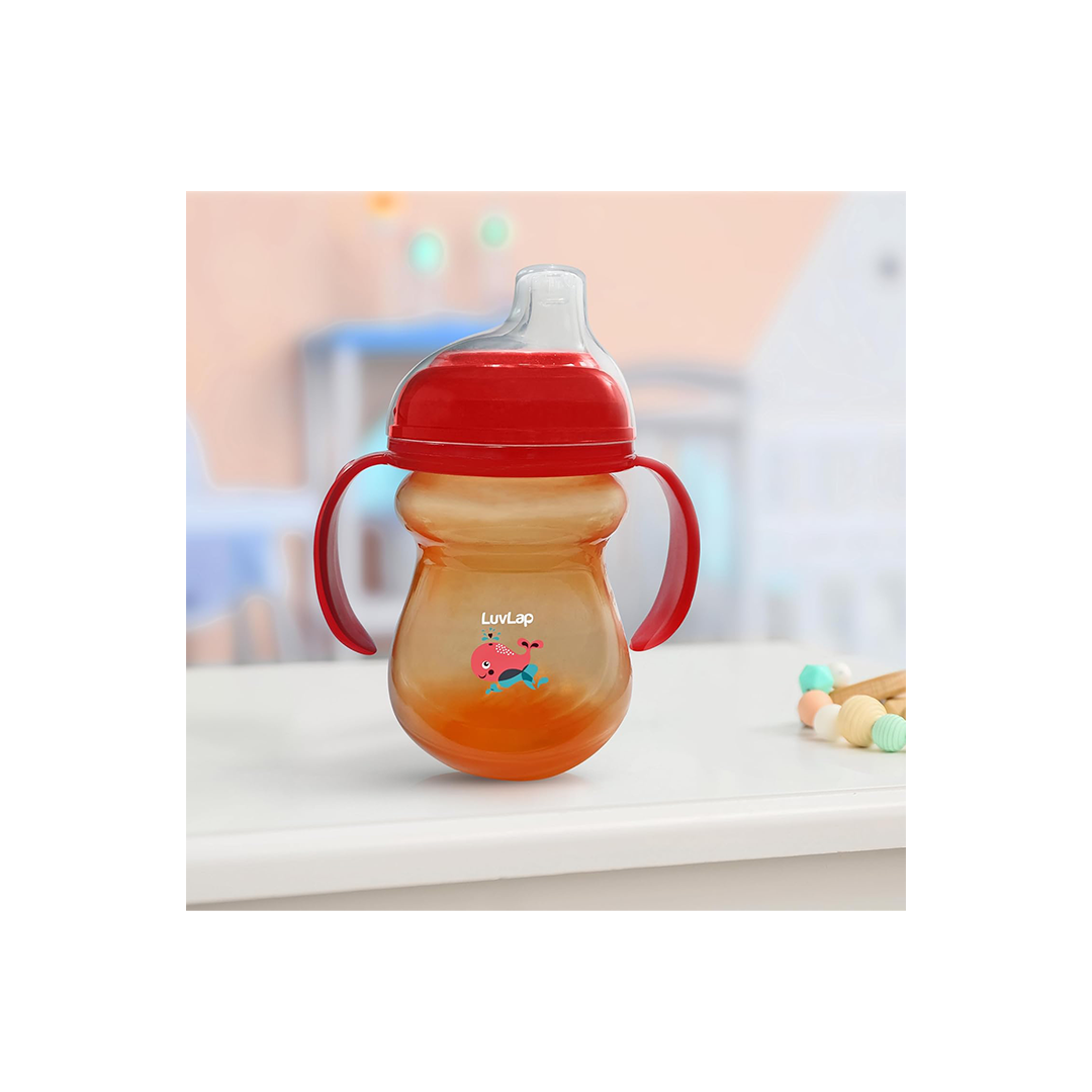 LuvLap Moby Little Spout Sipper, BPA Free For Kids (6 Months+)