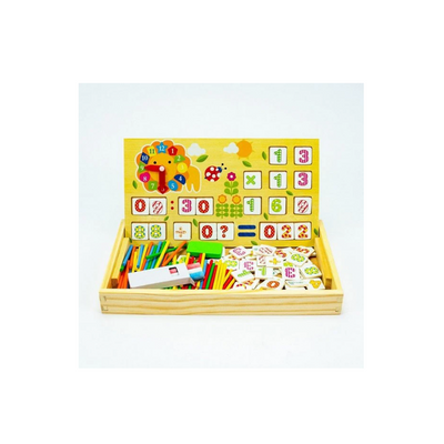 Extrokids Wooden Multi Functional Digital Computing Learning Box (3 Years+): Developments Toys For Little Ones in India 