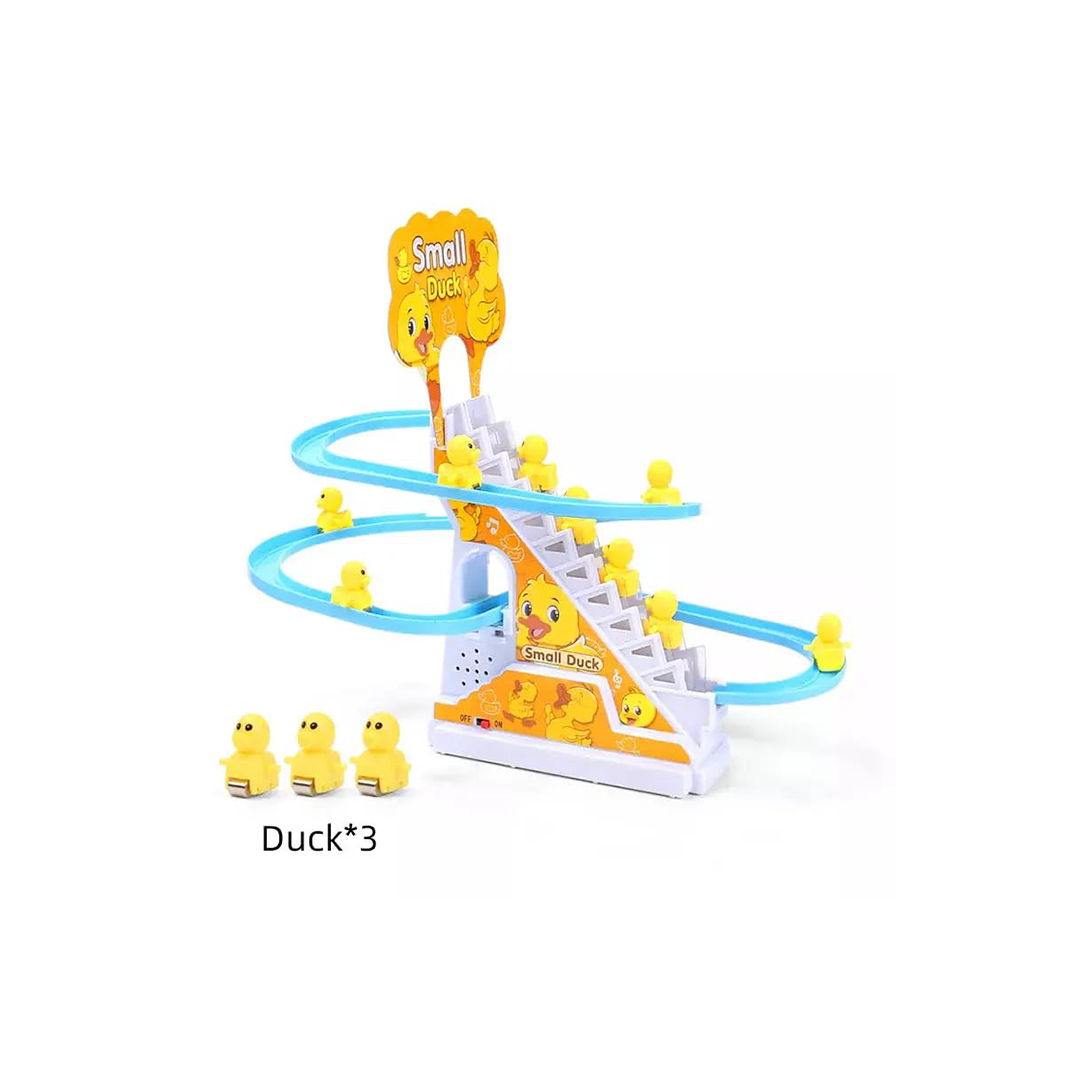 Baan Toys Musical Duck Track Slide and Climb Stairs Toys with 3 Duck (3 Years+) : Development Toys For Little Ones In India