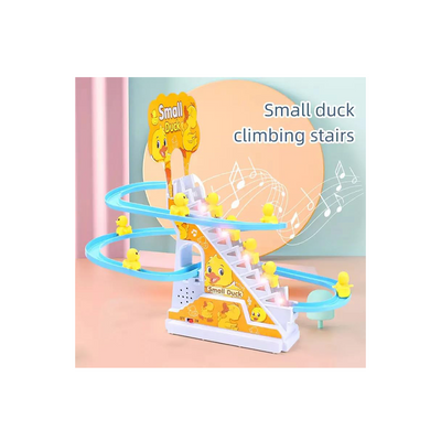 Baan Toys Musical Duck Track Slide and Climb Stairs Toys with 3 Duck (3 Years+) : Development Toys For Little Ones In India