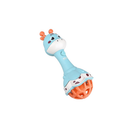 Baan Toys Musical Flashing Cute Giraffe Hand Bell Rattle Attractive Colorful Rattles for Baby Rattle (3 Months+) : Development Toys For Little Ones In India