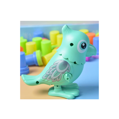 Baan Toys Colorful Key Operated Jumping Wind up Interactive Walking Toys for Baby & Kids - Parrot Wind-up Toys (6 Months+) : Development Toys For Little Ones In India