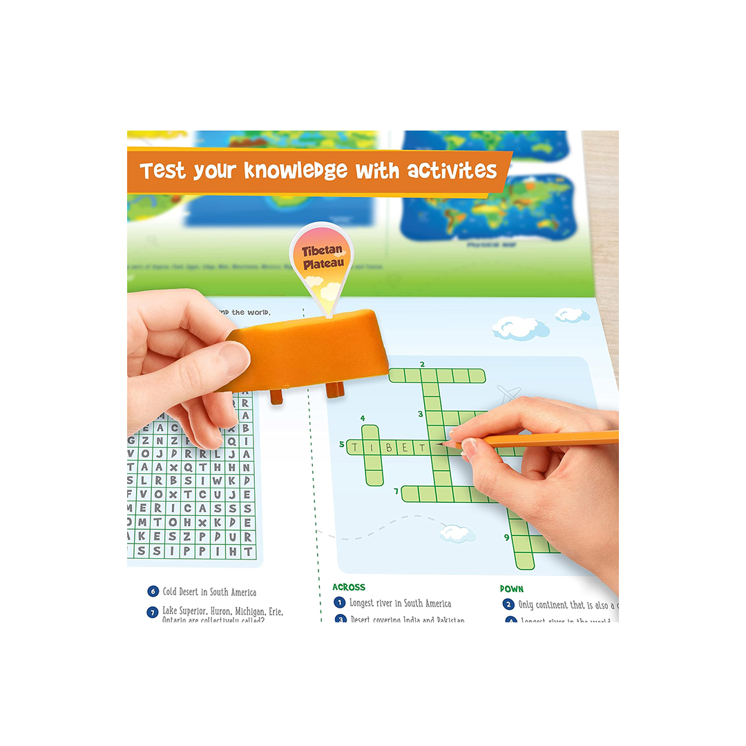 Imagimake Mapology - Physical Features of World (5-7 Years)