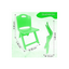 Baan Toys Comfortable Backrest Plastic Chair for Kids (2 Years+)