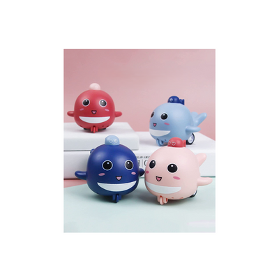 Baan Toys Press and Go Whale Animal Vehicle Toy Baby and Toddlers (1 Years+) : Development Toys For Little Ones In India