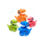 Baan Toys Press and Go Dinosaur Animal Vehicle Toy Baby and Toddlers (6 Months+) : Development Toys For Little Ones In India