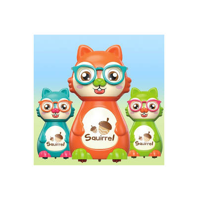 Baan Toys Press and Go Squirrel Animal Vehicle Toy Baby and Toddlers (1 Years+) : Development Toys For Little Ones In India