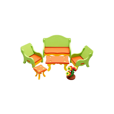 The Clever Clogs Pretend Play 3 D Furniture Set (3 Years+) : Development Toys For Little Ones In India