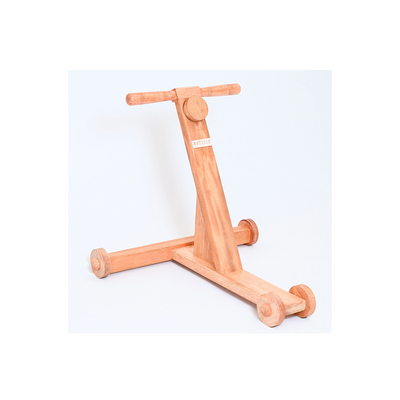 B4brain traditional scientific wooden push Walker Toys for kids ( 9 month - 2 Years ) : Developments Toys For Little Ones in India 