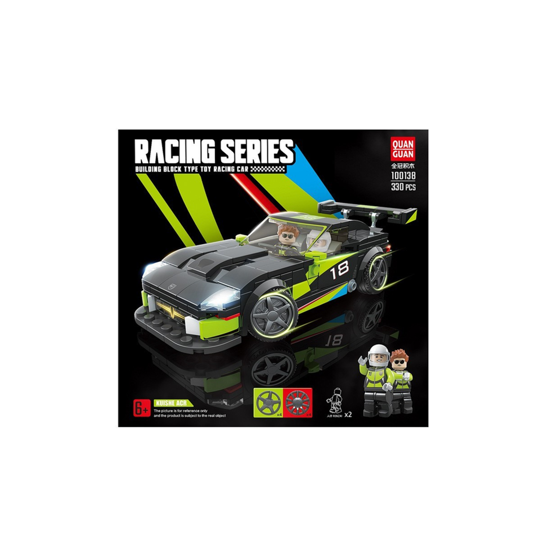 Baan Toys Racing Series Building Block Type Toy Racing Car (6 Years+)