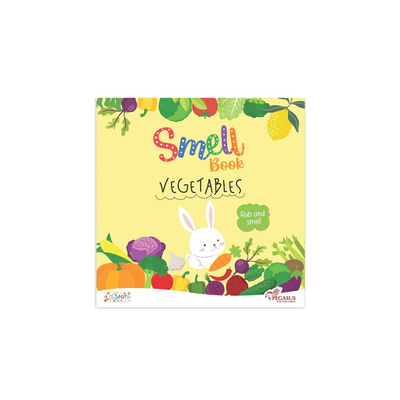 Pegasus Rub and Smell Board Book – Vegetables (1 Year+) : Development Toys For Little Ones In India