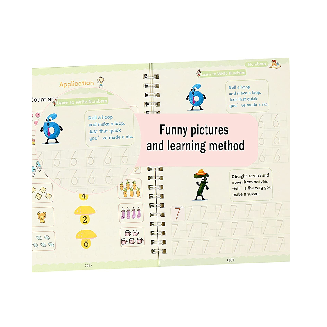 Baan Toys Sank Magic Practice Copybook-English (3 Years+): Developments Toys For Little Ones in India 