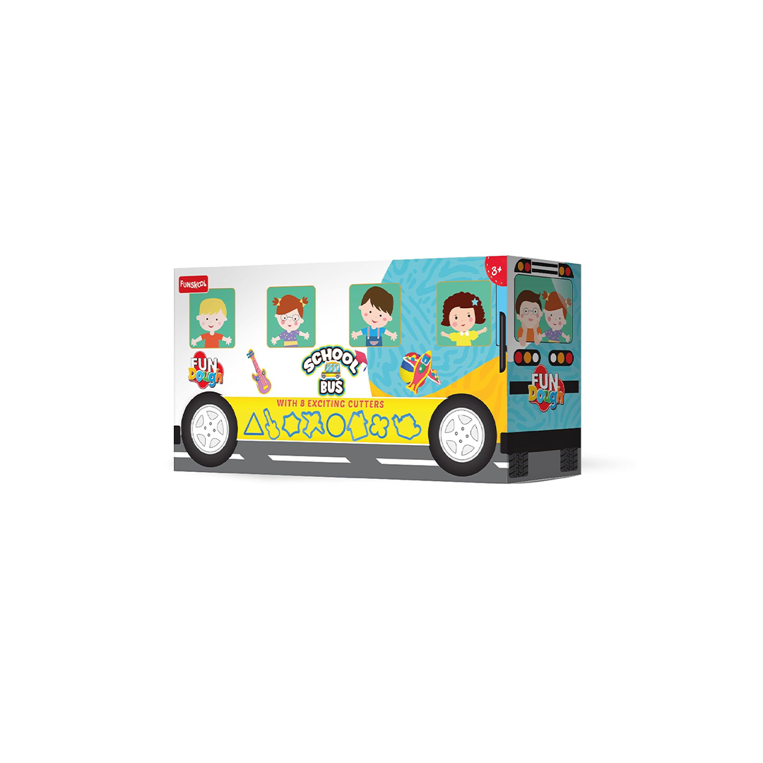 Funskool Fun Dough School Bus (3 Years+) : Development Toy for Little Ones in India