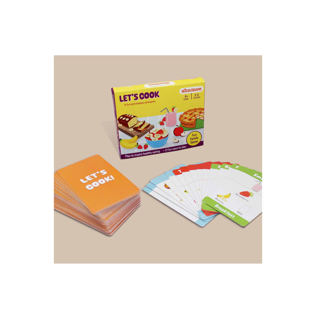 Shumee Let's Cook: Strategy Game - 92 Cards & Recipe Fun (6 Years+): Engaging Development Toy for Little Ones in India