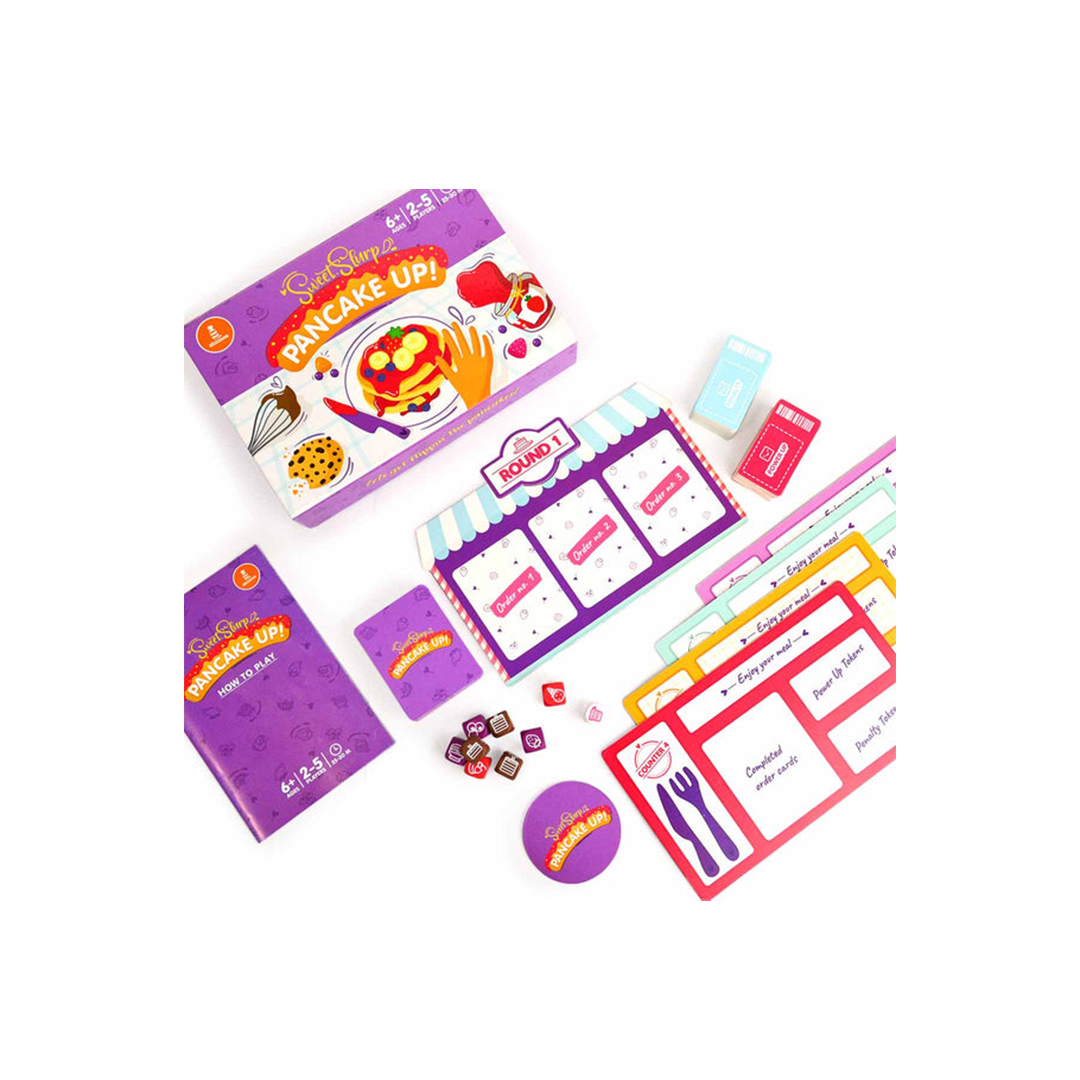 Shumee Sweet-slurrp Pancake Up - Fun Family Board Game - 6 Years+ : Engaging Development Toy for Little Ones in India