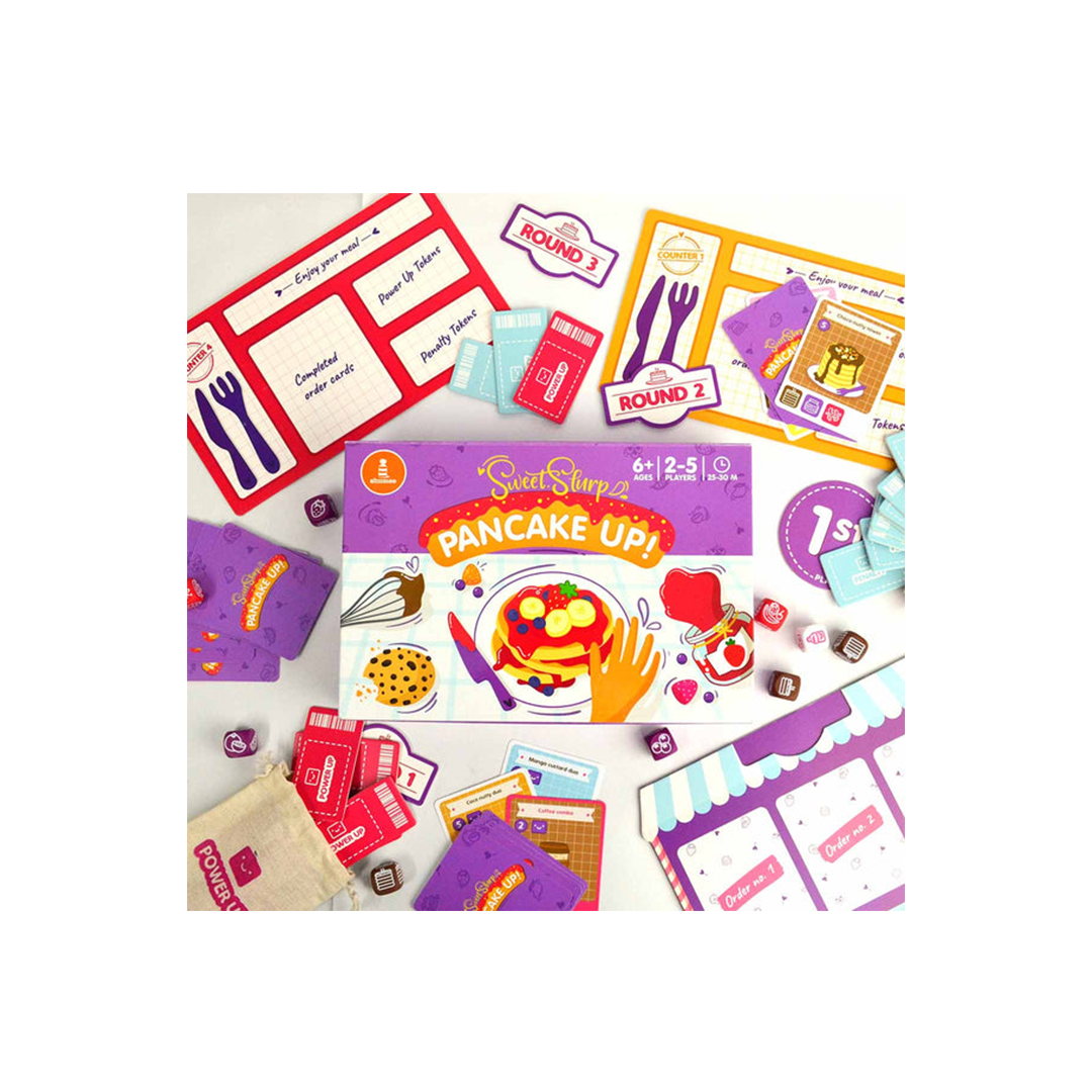 Shumee Sweet-slurrp Pancake Up - Fun Family Board Game - 6 Years+ : Engaging Development Toy for Little Ones in India