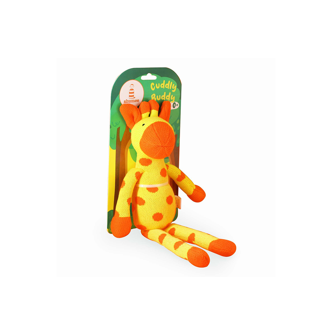 Shumee Soft Plush Knitted Giraffe Cuddly Buddy Toy (1 Years+) - The Magic Lamps
