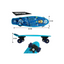 Baybee Plastic Skateboard with Colorful PU Wheels Complete Cruiser for Kids (3 Years+) : Developments Toys For Little Ones in India 