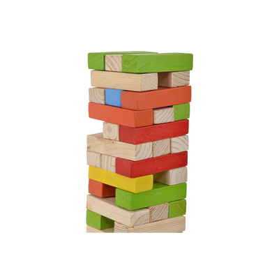 Skillofun Jenga puzzle - Balancing Blocks, Multi Color