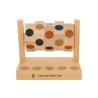 Skillofun Wooden Feel Me Match Me, Multi Color