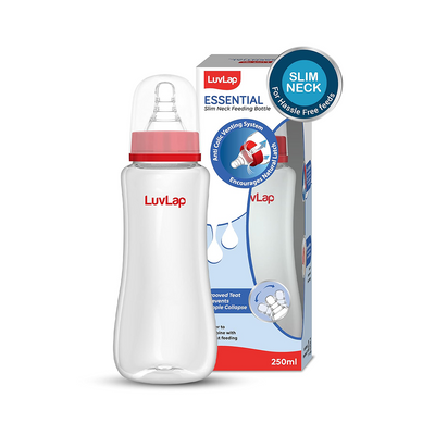 LuvLap Baby Essential Slim Neck Feeding Bottle For Kids