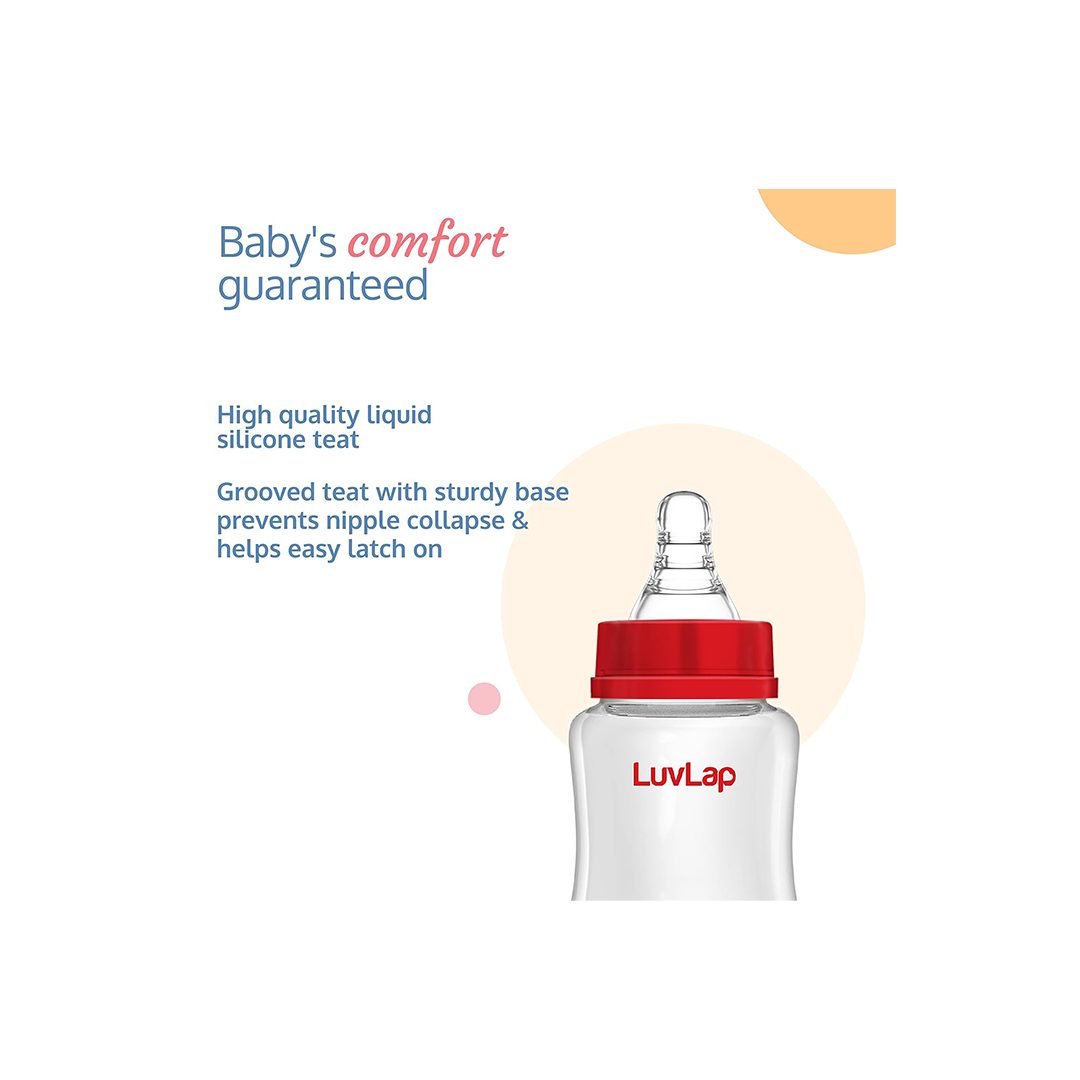 LuvLap Baby Essential Slim Neck Feeding Bottle For Kids