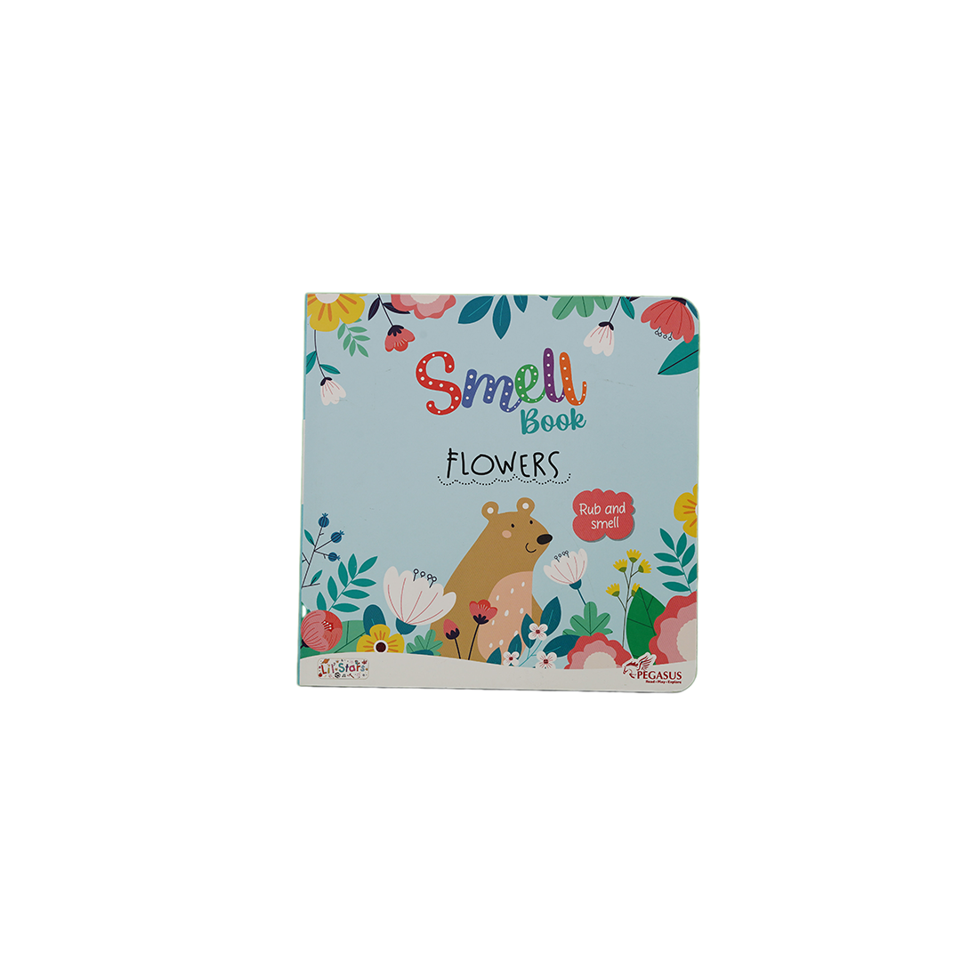 Pegasus Rub and Smell Board Book – Flowers (1 Year+)