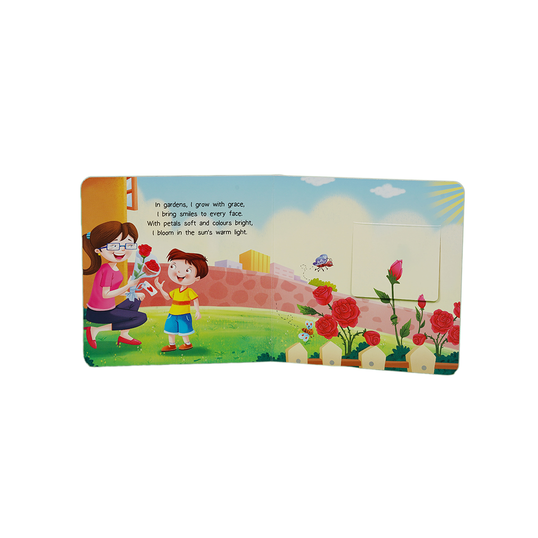 Pegasus Rub and Smell Board Book – Flowers (1 Year+)