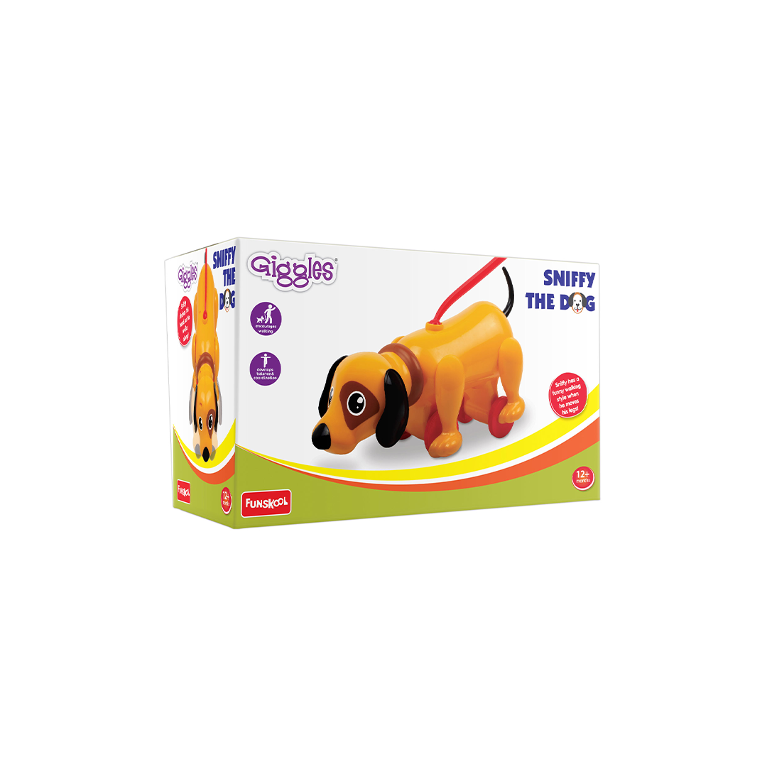 Funskool Giggles Sniffy The Dog : Development Toy for Little Ones in India