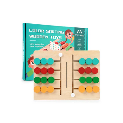  Extrokids Color Sorting Wooden Toy (3 Years+) : Developments Toys For Little Ones in India 