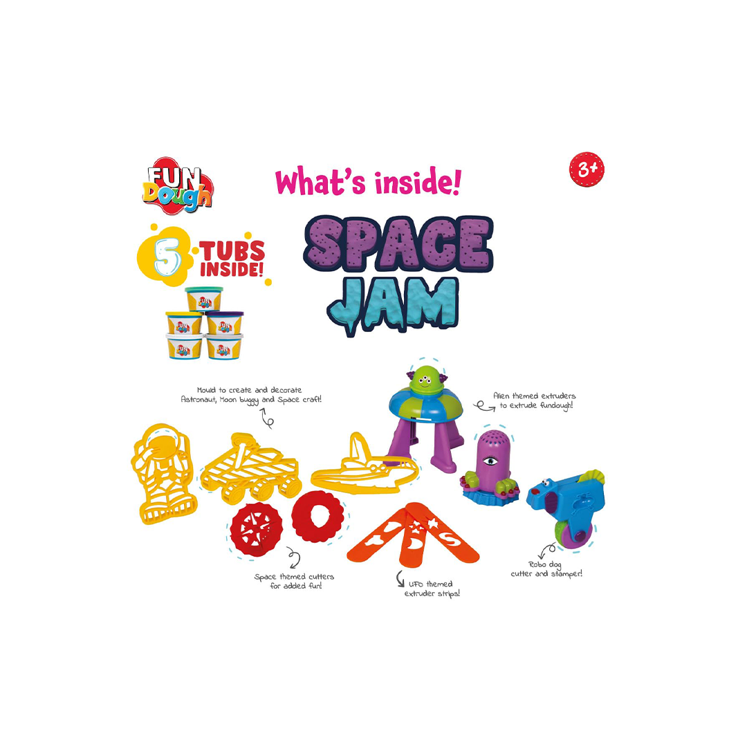 Funskool Fun Dough Space Jam Mould & Clay Kit (3 Years+) : Development Toys For Little Ones In India